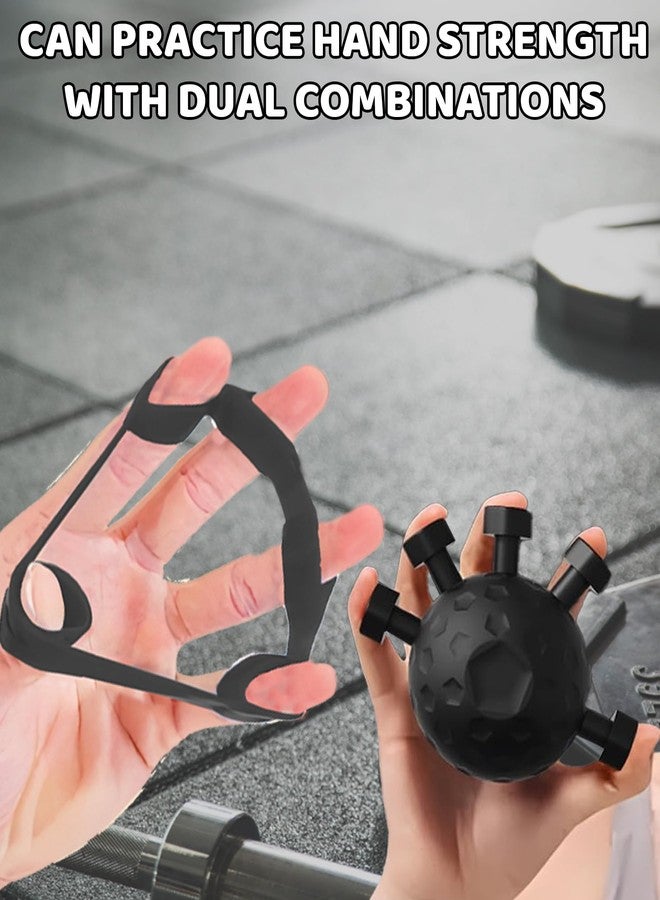 NUDFSY 2 Pcs Hand Exercise Equipment Set, Grip Strengthener & Finger Grip Strengthener Combo for Forearms Workout, Portable Hand Grip Strengthener with Adjustable Resistance for Physical Therapy, Fitness, and Office Use - Image 5