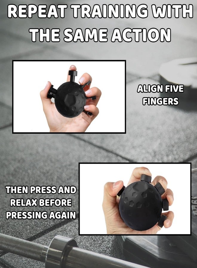 NUDFSY 2 Pcs Hand Exercise Equipment Set, Grip Strengthener & Finger Grip Strengthener Combo for Forearms Workout, Portable Hand Grip Strengthener with Adjustable Resistance for Physical Therapy, Fitness, and Office Use - Image 4