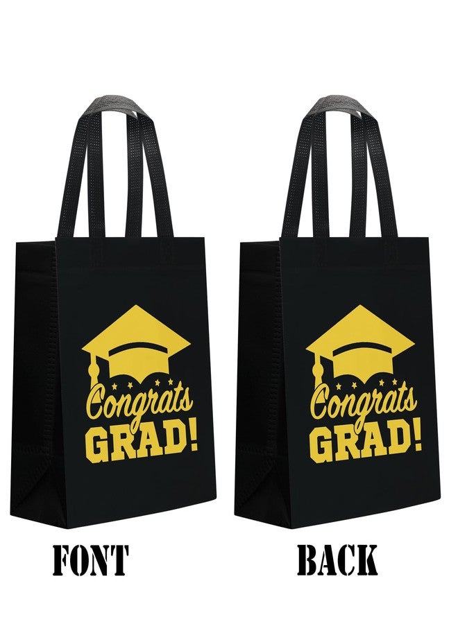 KERINGO 30 PCS Large Graduation Gift Bags Bulk with Handles Reusable Non Woven Congrats Grad Tote Bags Graduation Party Favors for Grad College Nursing High School - Image 4