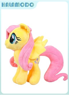 HALAMODO My Little Pony: The 30cm Exceptionally Cute and Soft Unicorn Plush Toy - An Unrivaled Birthday Gift, Decor Gem for Bedroom, Living Room, Desk, and an Outstanding Office Stress - relief Doll  - Image 1