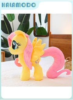 HALAMODO My Little Pony: The 30cm Exceptionally Cute and Soft Unicorn Plush Toy - An Unrivaled Birthday Gift, Decor Gem for Bedroom, Living Room, Desk, and an Outstanding Office Stress - relief Doll  - Image 2