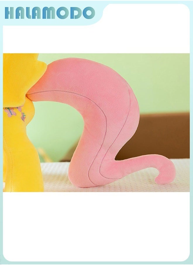 HALAMODO My Little Pony: The 30cm Exceptionally Cute and Soft Unicorn Plush Toy - An Unrivaled Birthday Gift, Decor Gem for Bedroom, Living Room, Desk, and an Outstanding Office Stress - relief Doll  - Image 5