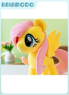 HALAMODO My Little Pony: The 30cm Exceptionally Cute and Soft Unicorn Plush Toy - An Unrivaled Birthday Gift, Decor Gem for Bedroom, Living Room, Desk, and an Outstanding Office Stress - relief Doll  - Image 3