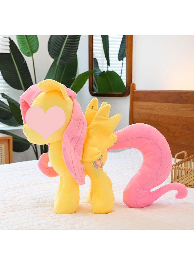 HALAMODO The 30cm Exceptionally Cute and Soft Unicorn Plush Toy - An Unrivaled Birthday Gift, Decor Gem for Bedroom, Living Room, Desk, and an Outstanding Office Stress - relief Doll - Image 2
