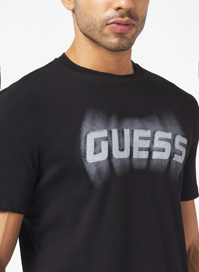 GUESS Ascanio Crew Neck  T-Shirt