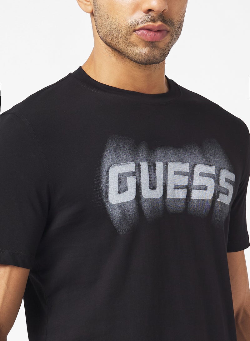 GUESS Ascanio Crew Neck  T-Shirt - Image 3