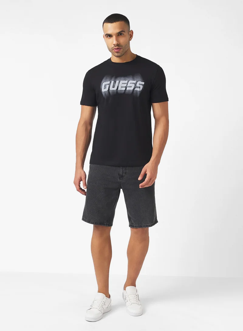 GUESS Ascanio Crew Neck  T-Shirt