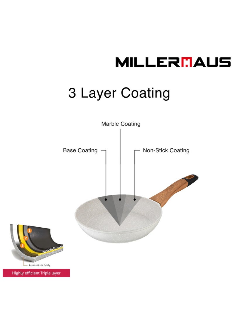 MILLERHAUS FRYPAN Ø30X5.5CM FORGED ALU INDUCTION - Image 5