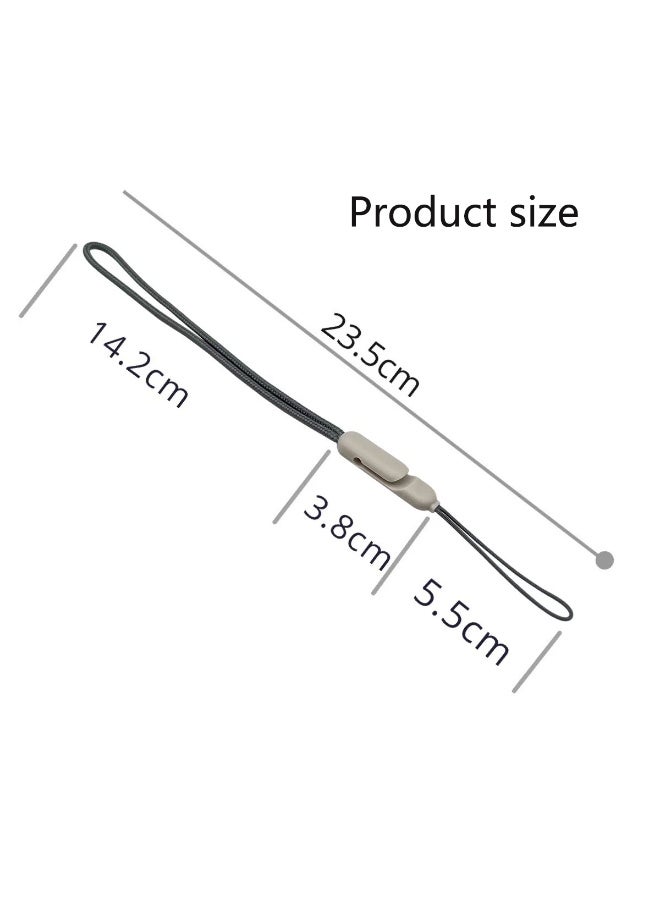 2pcsMobile phone straps, mobile phone wristbands, anti-theft mobile phone straps, two-color woven mobile phone straps, unisex mobile phone wristbands - Image 2