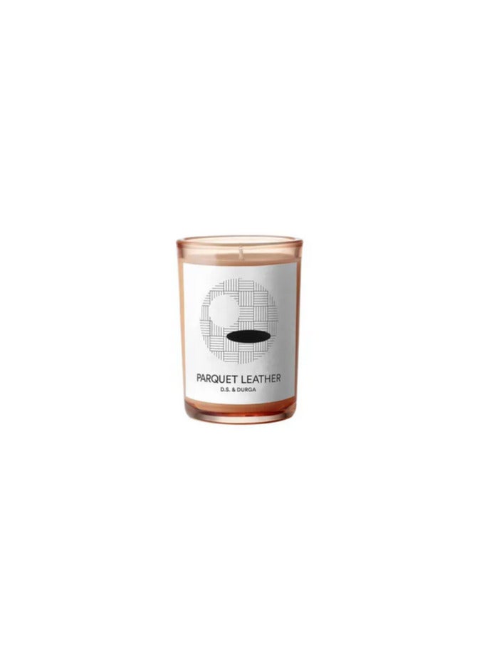 D.S. & DURGA D.S. & Durga Parquet Leather Candle woody candle 200g 