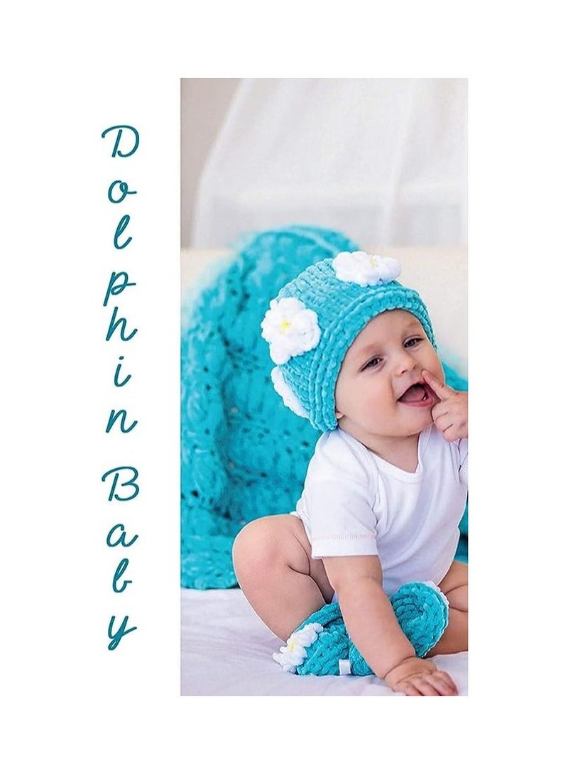 Himalaya Plush Yarn 2 Skeins 264 Yards 2 x 100g Extra Jumbo Baby Blanket Yarn (80303) - Image 3