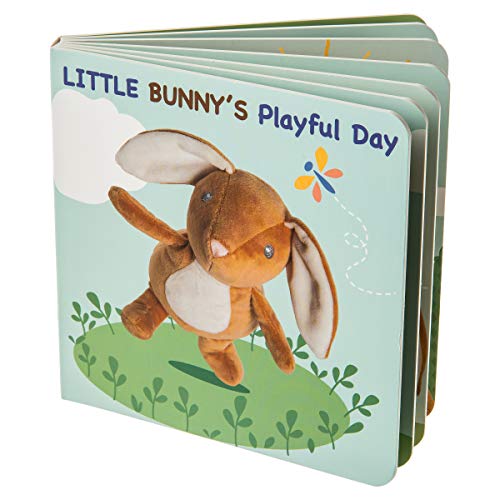 Mary Meyer Leika Baby Board Book 6 x 6Inches Little Bunny - Image 1