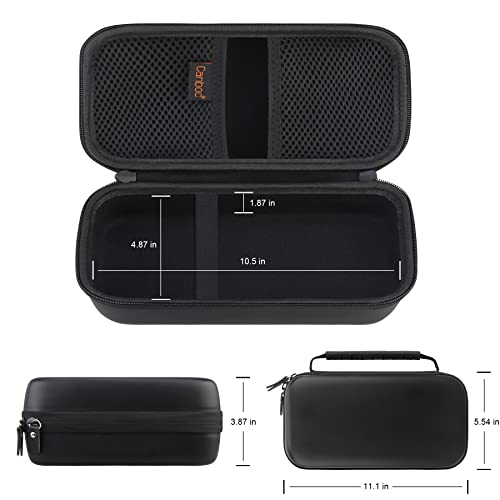 Canboc Hard Carrying Case for Alpha85 Jump Starter / Alpha85S Jump Starter 2000 Amp 20000mAh Car Starter, Mesh Bag for Jumper Cable, AC Wall Charger, Black - Image 3