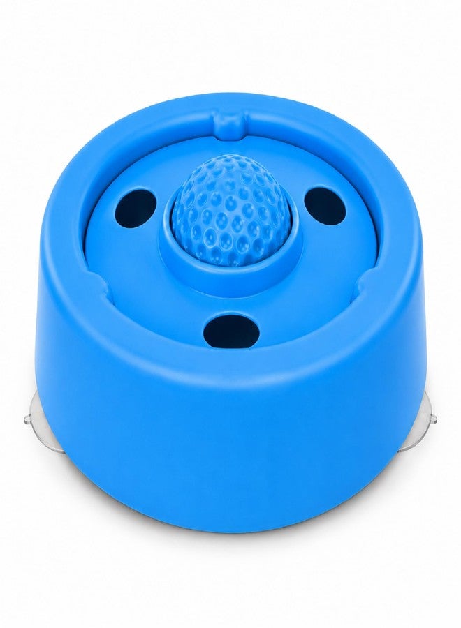 PAPABA Dog Lick Bowl with Rolling Ball, Slow Feeder Dog Bowl for Liquid Treats, Anti-Slip Licking Bowl for Bone Broth and Yogurt, Dog Enrichment Toy, 1 Cup Capacity - Image 1