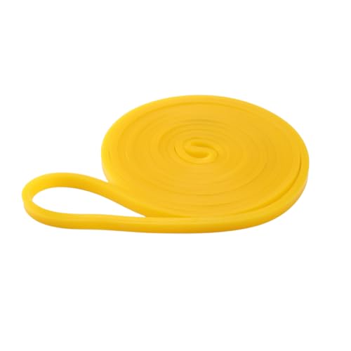 Cult Yellow Resistance Band (3–7 kg) | Light Resistance Fitness Band for Stretching, Yoga, Pilates, Warm-Ups, Pull-Up Assistance & Home Workouts for Men & Women - Image 1
