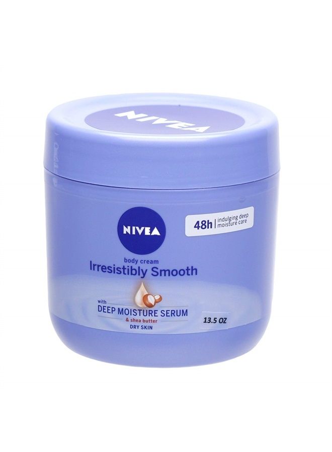 Nivea Irresistibly Smooth Body Cream - 13.5 Fl Oz / 400 mL x 3 Pack