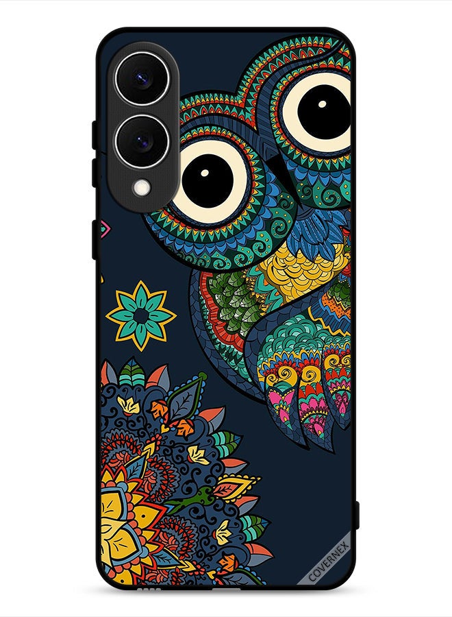 Covernex Samsung Galaxy S25 Edge Protective Case Cover Floral Owl - Image 1