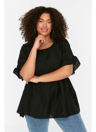 Black Woven Flounce Blouse TBBSS22AF0002 - pzsku/Z664DA6979584C422823CZ/45/_/1730941494/3896f636-de13-4852-a55f-583e86fa3c01