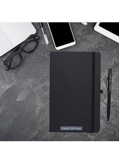 Ada Lazer Personalized Soft Leather Undated Agenda and Pen Set  - Image 1