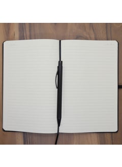 Ada Lazer Personalized Soft Leather Undated Agenda and Pen Set  - Image 3