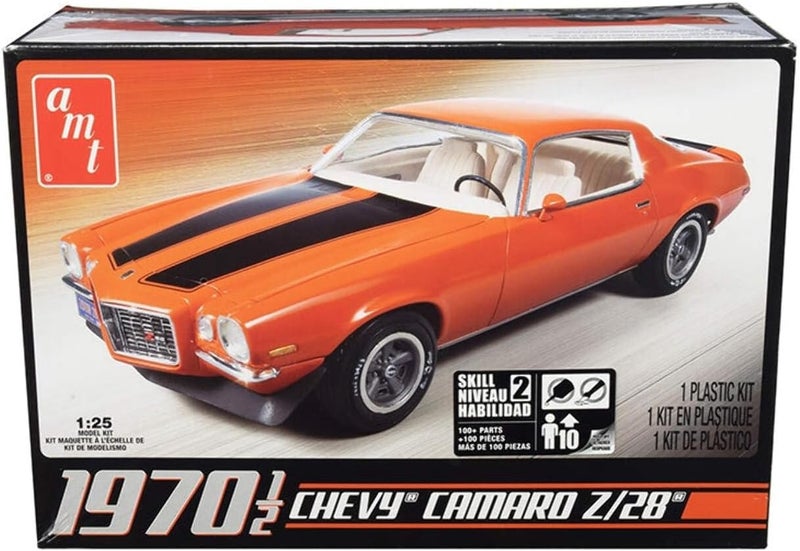 AMT طقم نموذج شيفروليه كامارو Z28 1970 1/2 بمقياس 1/25 من AMT - Image 2
