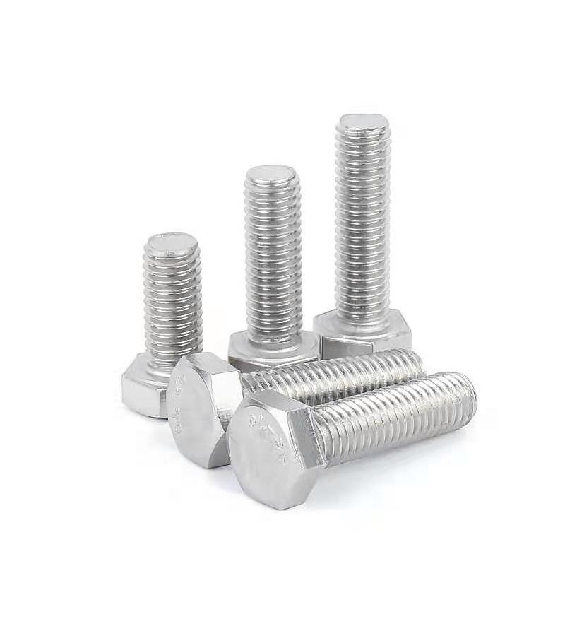 A2 304 Stainless Steel Metric Threaded DIN933 External Hex Hexagon Head Cap Screw M10x20 Bolt 5 Pcs - Image 4