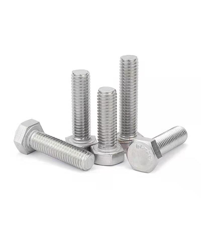 A2 304 Stainless Steel Metric Threaded DIN933 External Hex Hexagon Head Cap Screw M10x20 Bolt 5 Pcs - Image 5