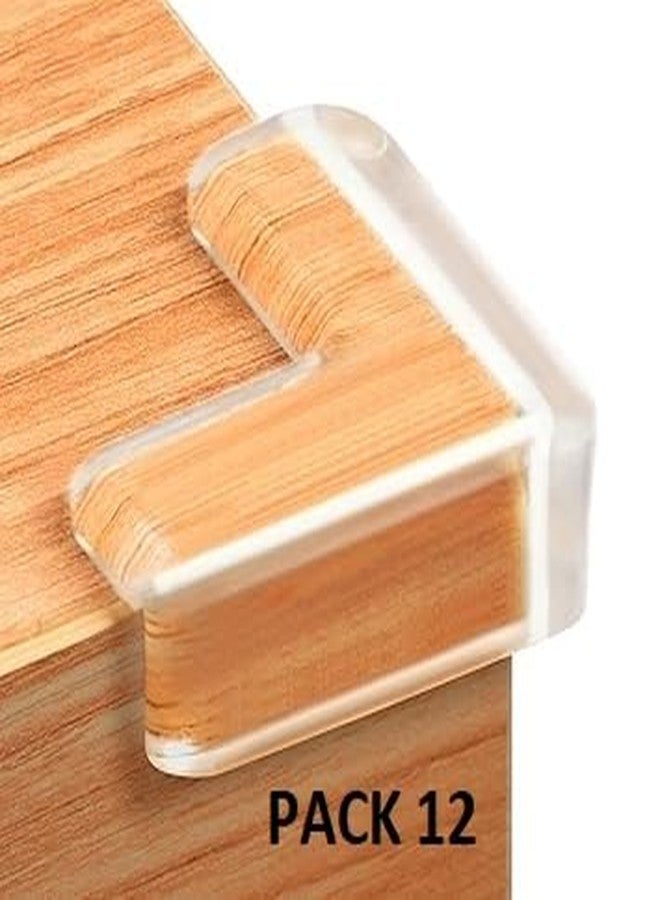 MOREL 12PCS Corner Guards Corner Protectors Baby Proof Furniture Corner & Edge Safety Bumpers, Table Corner Protector for Furniture Corner Covers Baby Safety, Baby PROOFING, L Shaped(3.5CM).(12 Pack) - Image 2