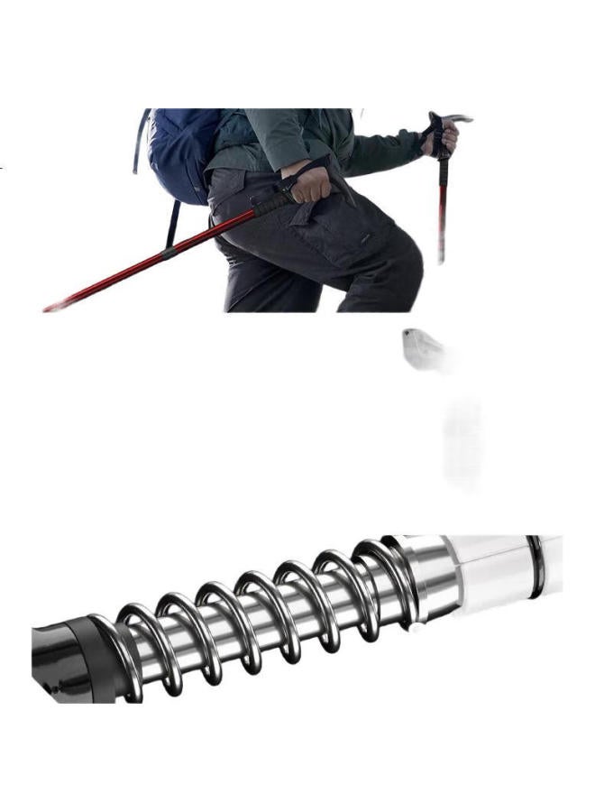 Supfire Outdoor Hiking Pole, Telescopic Aluminum Alloy, Non-Folding, Ultra-Light, For Elderly, Climbing, Trekking, Self-Defense, Children - Image 1