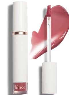 HINCE Mood Enhancer Water Liquid Glow - Non-Sticky & Waterproof Lip Stain for Women - Long Wearing Lip Gloss for Natural and Glass Glow - Moisturizing Liquid Makeup, 0.16 fl.oz. (NEW ALLURE)  - Image 1