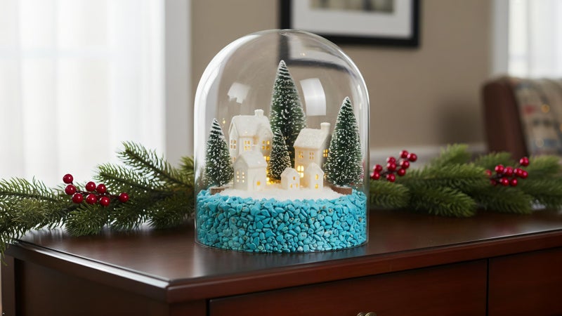 rockcloud 1 lb Howlite Turquoise Small Tumbled Chips Crushed Stone Healing Reiki Crystal Jewelry Making Home Decoration - Image 5