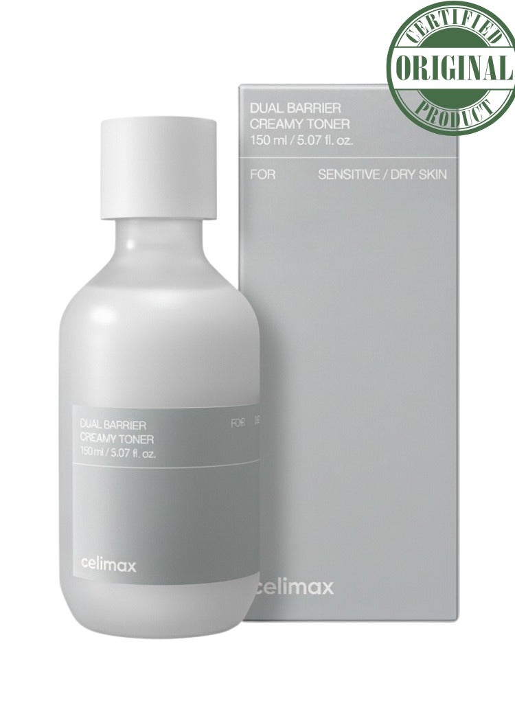 Celimax Dual Barrier Creamy Toner for Deep Hydration & Barrier Repair - Image 1