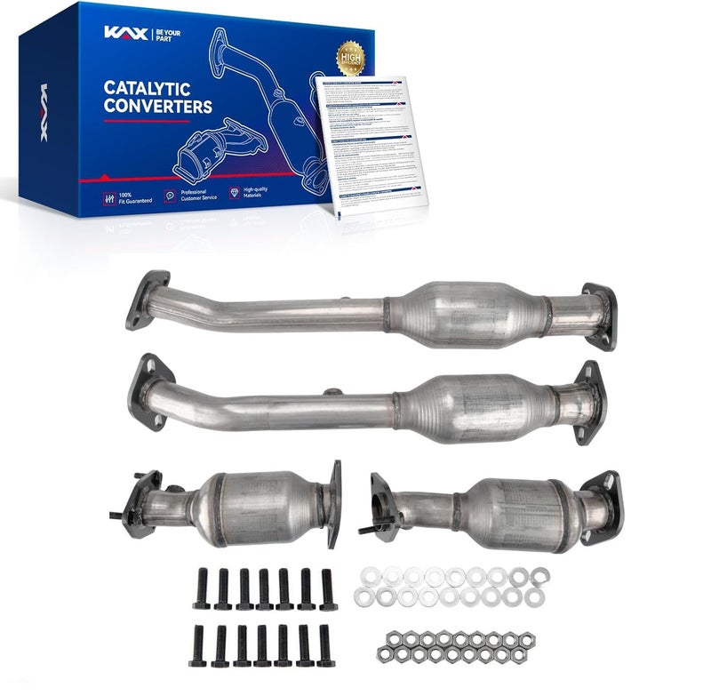 KAX Catalytic Converter DirectFit Compatible With 20052018 Frontier 40L 20052012 Pathfinder 40L 20052015 Xterra 40L Replace 16399 16400 16467 16468 EPA Compliant