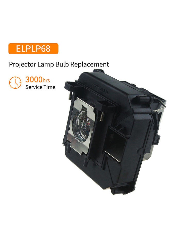 Generic - ELPLP68 Replacement Projector Lamp Compatible with Epson PowerLite Home Cinema 3010 3010E 3020 3020E EH-TW5810C 230W Lamp Bulb Replacement - Image 1