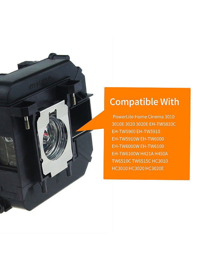 Generic - ELPLP68 Replacement Projector Lamp Compatible with Epson PowerLite Home Cinema 3010 3010E 3020 3020E EH-TW5810C 230W Lamp Bulb Replacement - Image 1