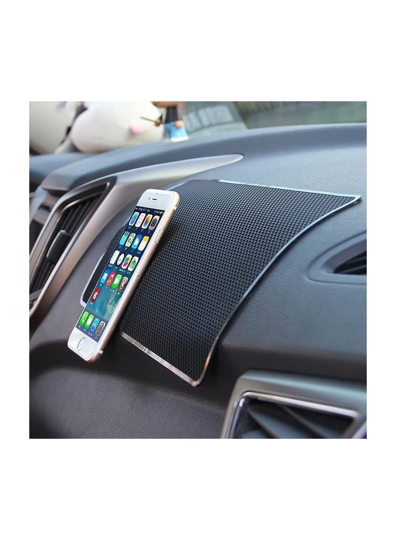 SYOSI Non-Slip Sticky Gripping Rubber Pad, Universal Anti-Slip Car Dash Sticky Gel Mat for Phones Sunglasses Keys Electronic Devices - Image 4