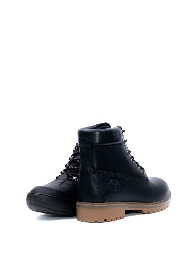 Levent G.L Working Style Half Boot - Black Onu