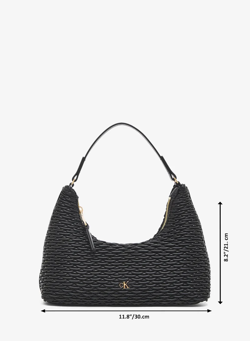 CALVIN KLEIN Pleated Shoulder Bag