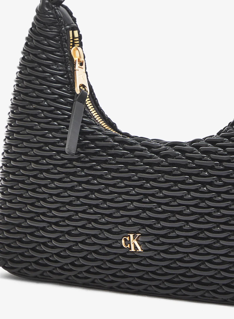CALVIN KLEIN Pleated Shoulder Bag