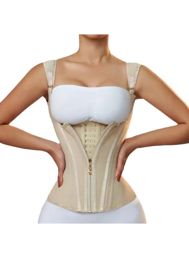 Zipper Front Neoprene Corset - Easy Entry Design