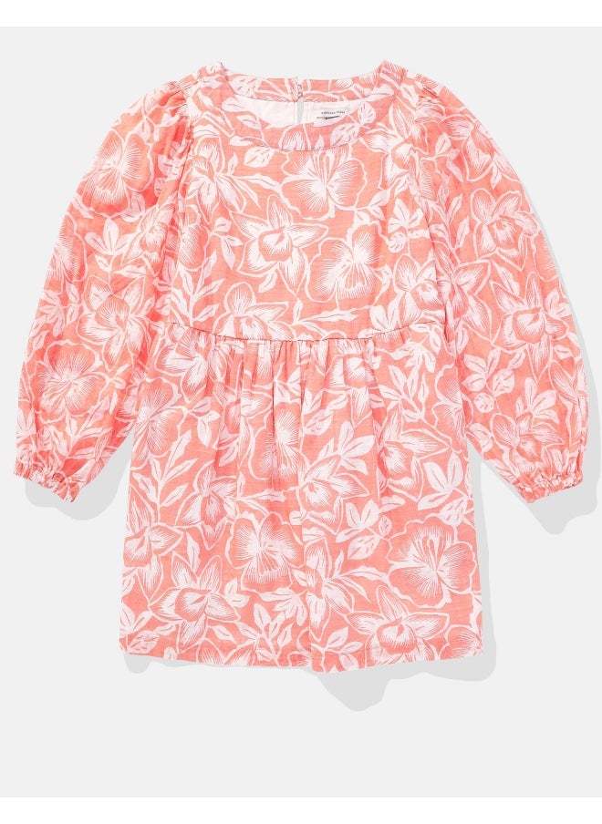 American Eagle - AE Long-Sleeve Mini Dress - Image 1