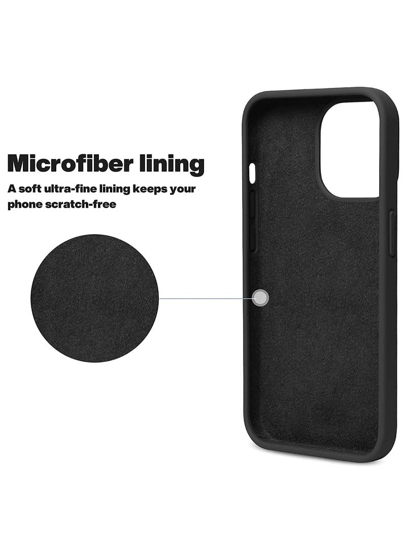 IAF Silicone Protective Case Compatible with iPhone 13 Pro Soft Liquid Gel Rubber Cover Shockproof Bumper Anti-Scratch Anti-Fingerprint Anti-Drop Slim Cover for iPhone (for iPhone 13 Pro ) - Image 3