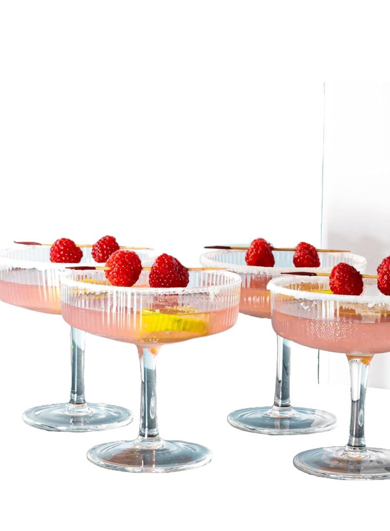 Serving Bowl For Ice Cream And Desserts Clear Glass Set Of 6 - Image 3
