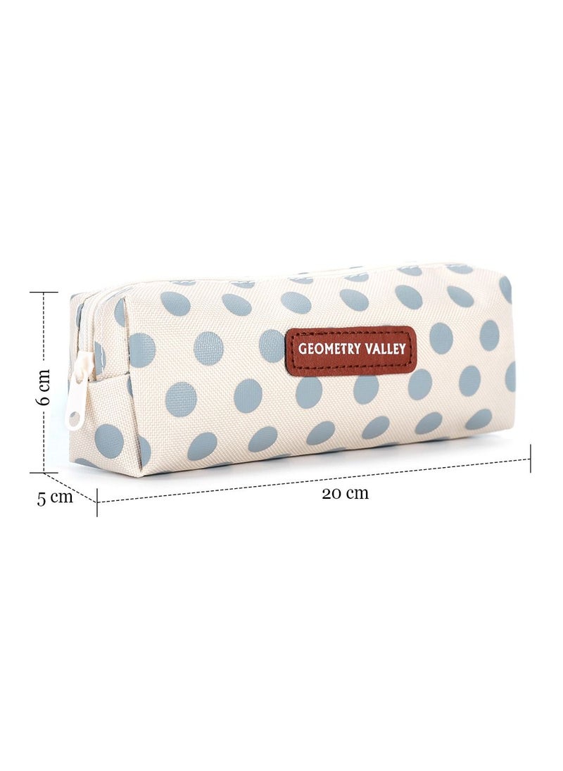 Eazy Kids Geometry Pencil Pouch - Polka