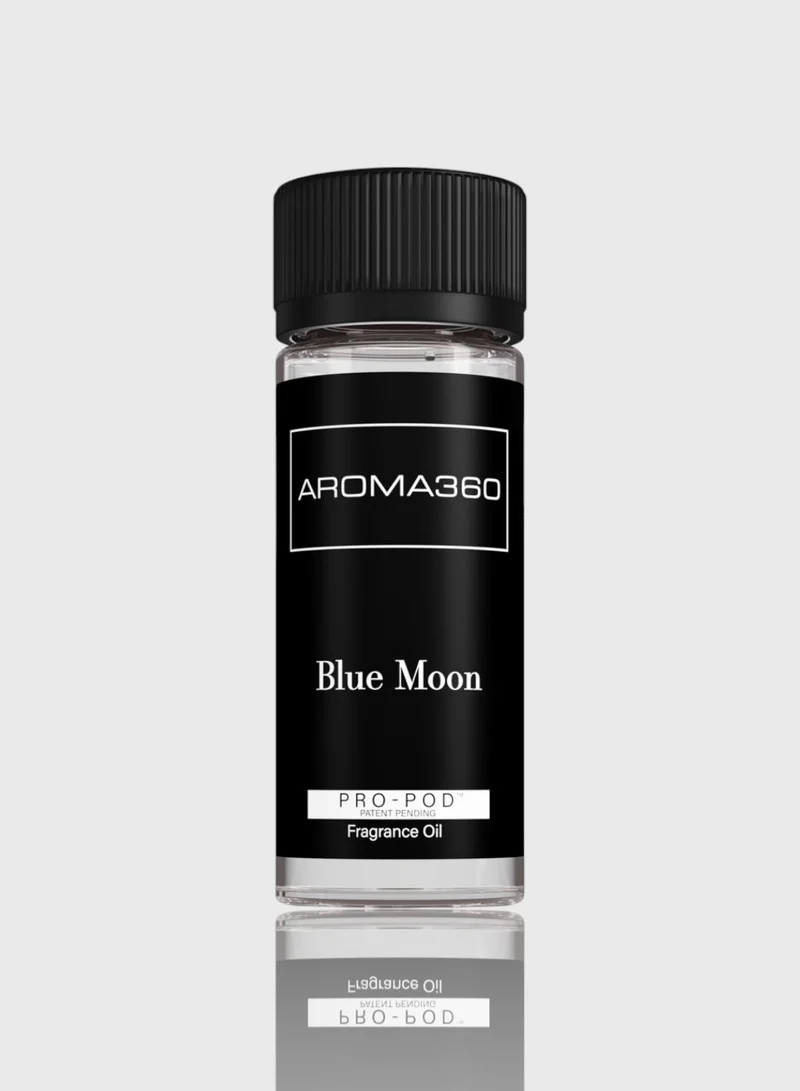 أروما 360  Blue Moon Pro-Pod Oil Blend - Hotel Inspired for Luxury Essential Oil Diffusers - Aromatherapy Scent Diffuser Oil - Blue Cedar, Lavender, and Eucalyptus - 50 mL, 1.7 fl oz