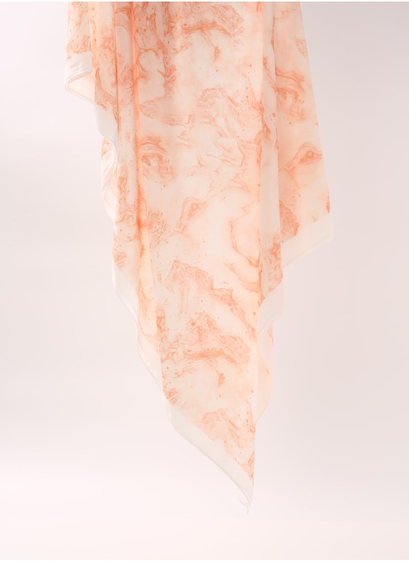 ShineShe New Graffiti Print Headscarf Fashion Women Chiffon Scarf  - Image 4