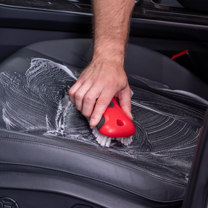 Gulf climate fit Mothers - Soft Bristle Leather and Upholstery Cleaning Brush Field test upgraded craftsmanship - Image 2