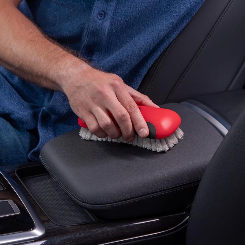 Gulf climate fit Mothers - Soft Bristle Leather and Upholstery Cleaning Brush Field test upgraded craftsmanship - Image 3
