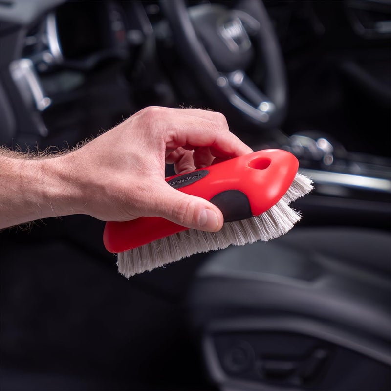 Gulf climate fit Mothers - Soft Bristle Leather and Upholstery Cleaning Brush Field test upgraded craftsmanship - Image 4