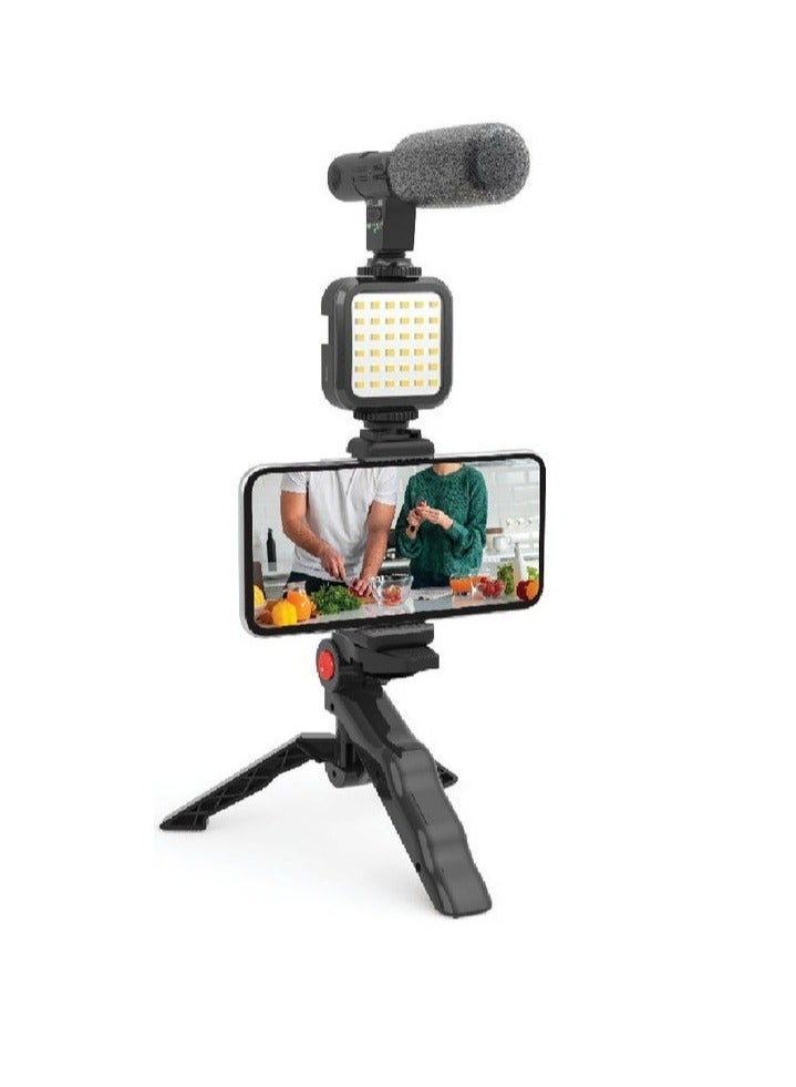 Smartphone Vlogging Kit With Tripod Stand - Image 1